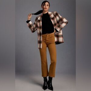 ASKKNY Crop-Flare Pants